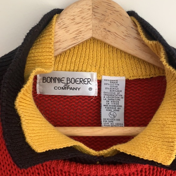 VINTAGE | Bonnie Boerer & Company clown sweater - Picture 8 of 15